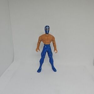 Blue Steel Wrestler Rampage Tag Team Figure #69175 Ja-Ru